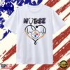 Pittsburgh Steelers Nurse It’s a Work of Heart T Shirt, Viral 2D Graphic Tee
