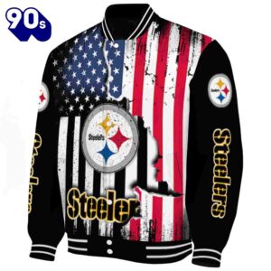Pittsburgh Steelers Patriotic Theme Black…