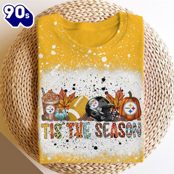 Pittsburgh Steelers Tis The Season Sport For Fan 3D Shirts