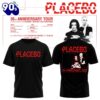 Placebo 30th Anniversary Tour Black Graphic T-Shirt
