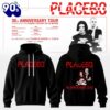 Placebo 30th Anniversary Tour Black Hoodie Version 2