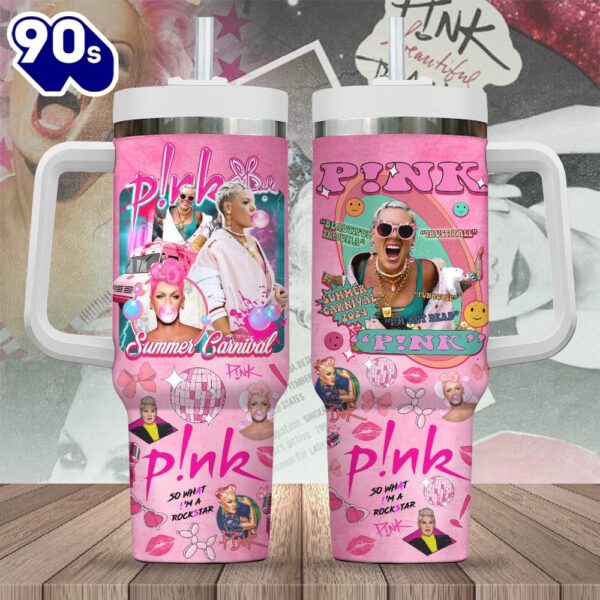 P!nk 40oz Stanley Tumbler Gift For Man And Women