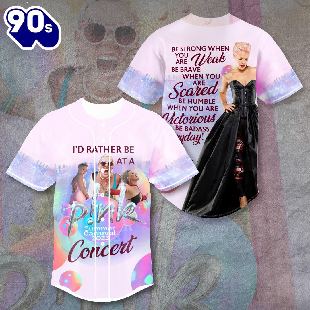 P!nk Baseball Jersey P!nk Baseball Jersey