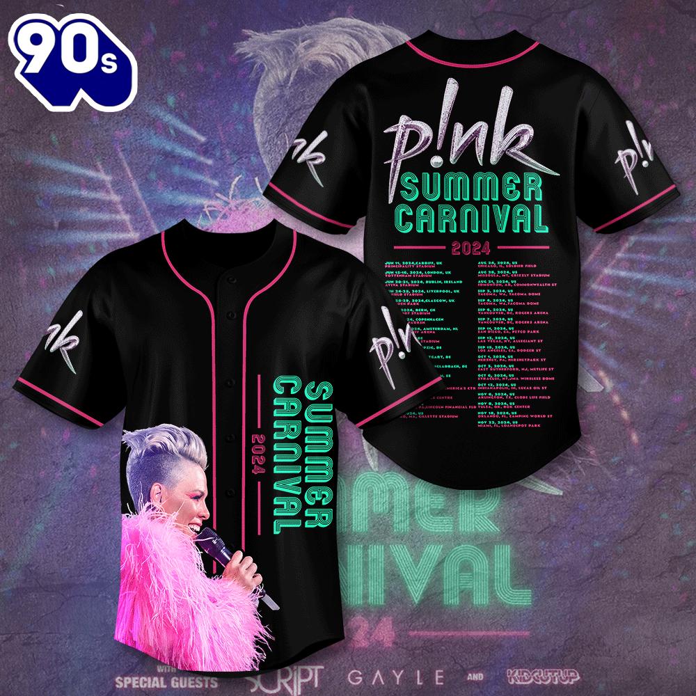 P!nk Baseball Jersey P!nk Baseball Jersey