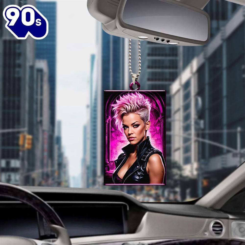 P!nk Custom Shape 1-sided Acrylic Car Ornament  Christmas Day P!nk Custom Shape 1-sided Acrylic Car Ornament  Christmas Day