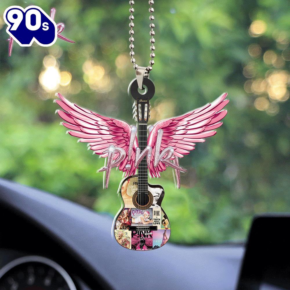 P!nk Custom Shape 2-sided Acrylic Car Ornament  Christmas Day P!nk Custom Shape 2-sided Acrylic Car Ornament  Christmas Day