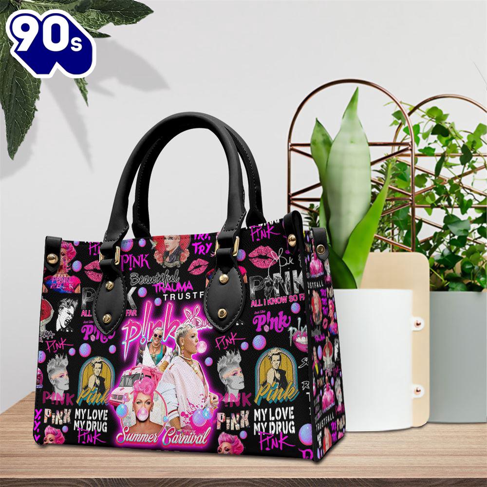 P!nk My Love Leather HandBag Gift For Christmas P!nk My Love Leather HandBag Gift For Christmas