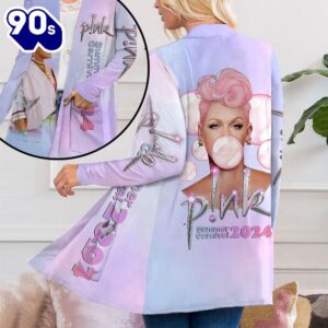 P!nk Women’s Patch Pocket Cardigan…