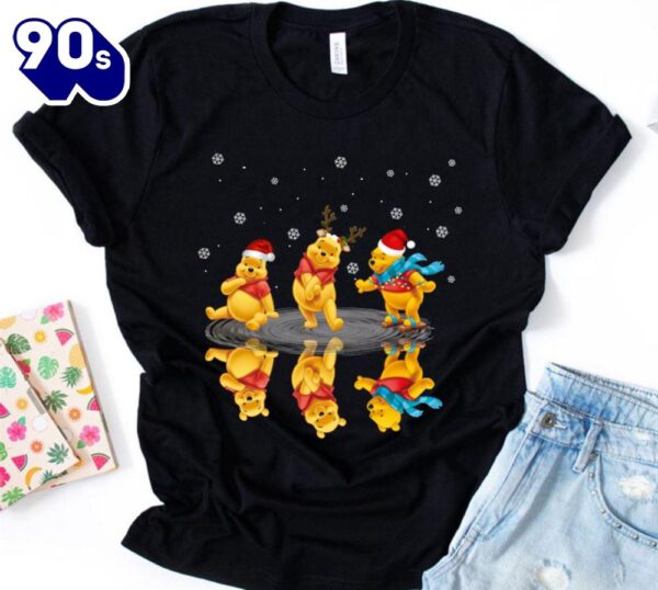 Pooh Christmas Shirt, Cute Christmas Disney Vacation Shir Gift Xmas
