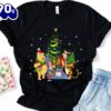 Pooh Christmas Shirt, Cute Christmas Disney Vacation Shirt Gift Xmas