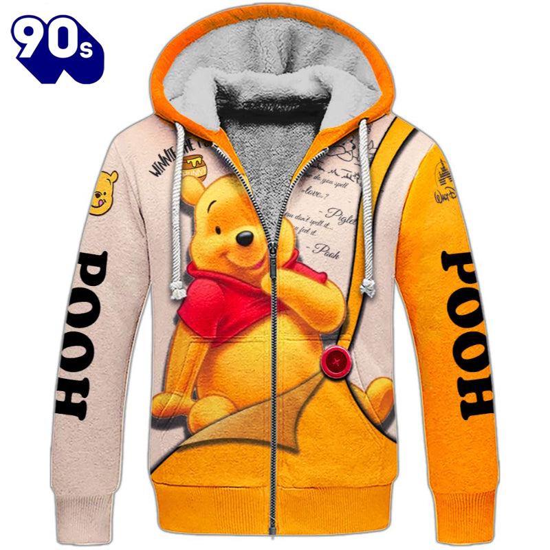 Pooh Pattern Cartoon Character Activewear Set Pooh Pattern Cartoon Character Activewear Set