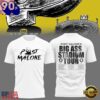 Post Malone x Utah Utes Mascot Football THE BIG ASS Stadium Tour Part 2 White T Shirt , Music New Design T Shirt