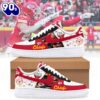 Premium Kansas City Chief AF1 Shoes