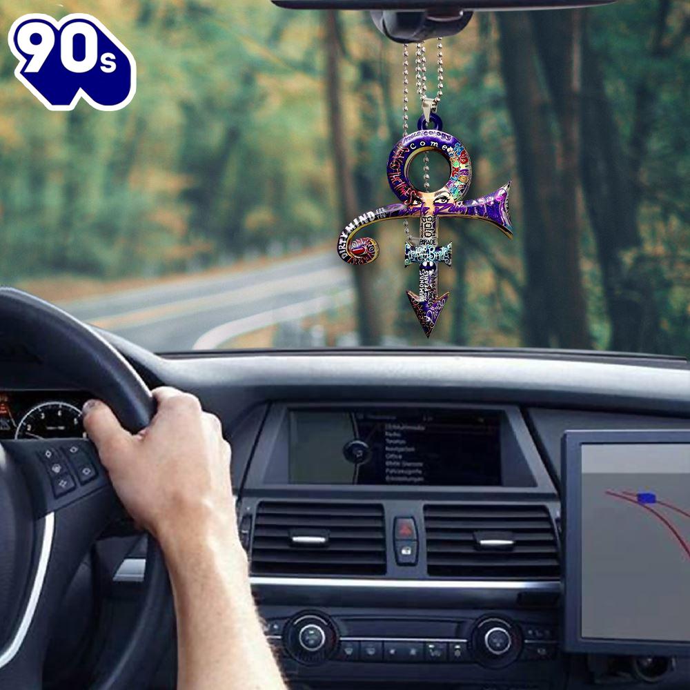 Prince 1-Sided Car Ornament  Christmas Day Prince 1-Sided Car Ornament  Christmas Day