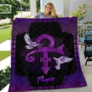 Prince 2025 Music Quilt Blankets Gift Mom