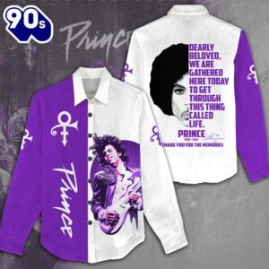 Prince 3D Linen Shirt For…
