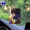 Prince Custom Shape 2-sided Acrylic Car Ornament Gift For Xmas Christmas Day