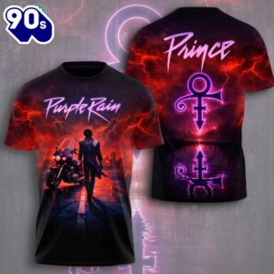 Prince Purple Rain 3D Tshirt&hellip;
