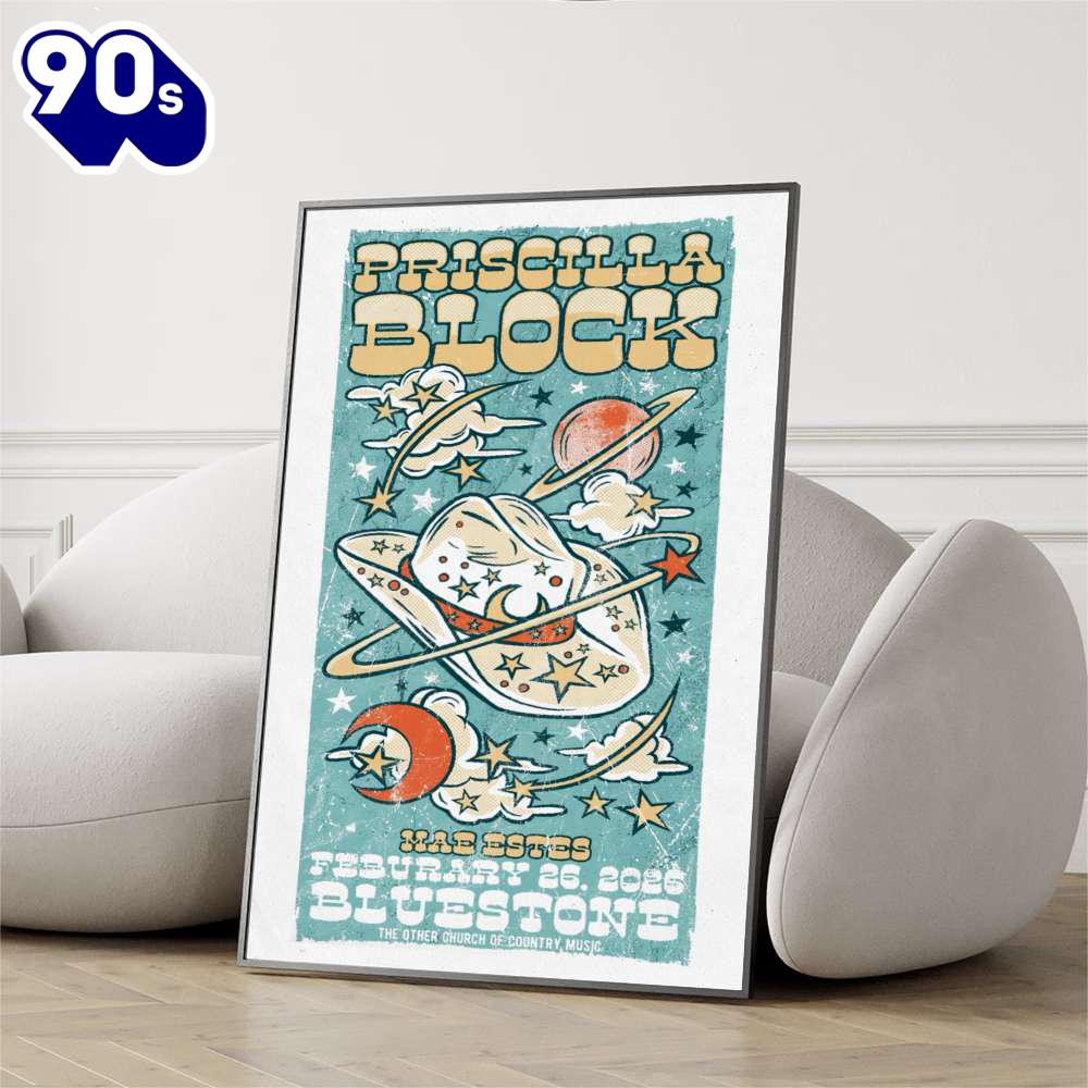 Priscilla Block Feb 26 2026 In Columbus OH Poster Priscilla Block Feb 26 2026 In Columbus OH Poster