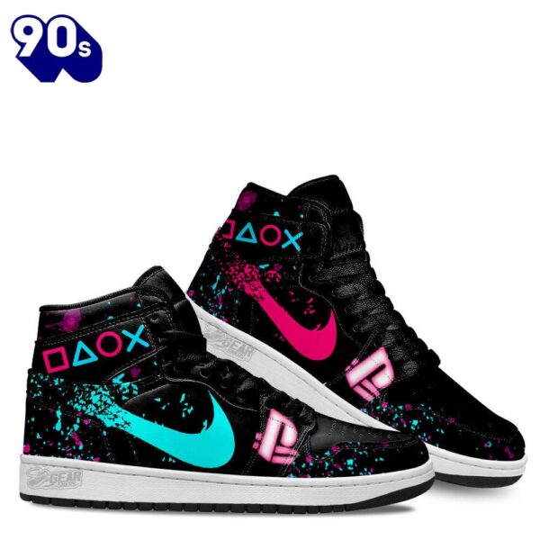 PS4 DualShock 4 Game Controler Shoes Custom Gifts Idea For Fans