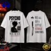 Psycho Nurse Bates Motel Halloween 3D Shirt, Viral 3D Music Tee