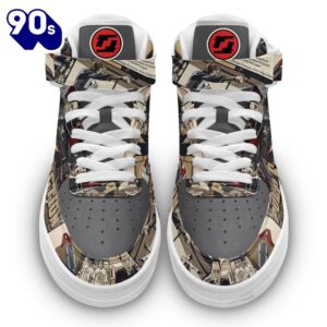 Pulp Fiction High Top Air Force Shoes Custom Sneakers