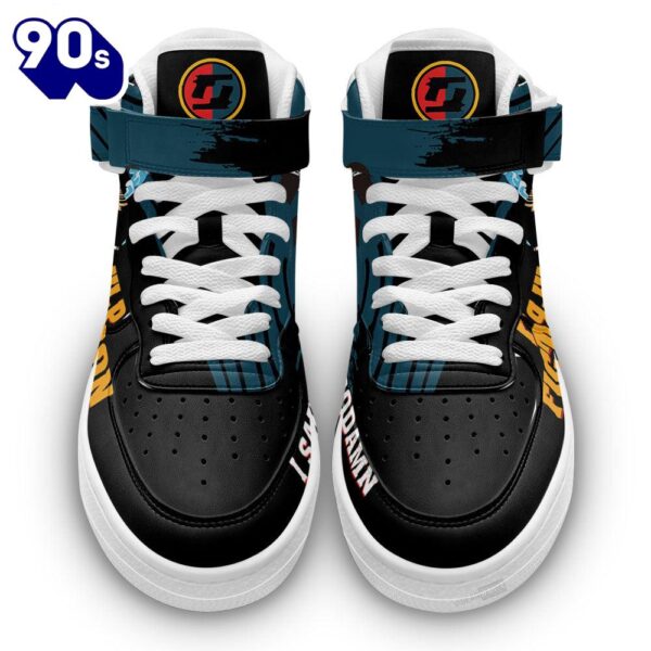 Pulp Fiction Mia Wallace High Top Air Force Shoes Custom Sneakers