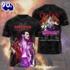 Queen Band x Freddie Mercury 3D Apparel New Trend Rock Music 3D Shirt