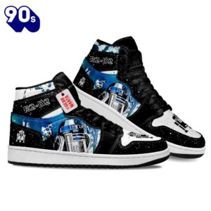 R2-D2 Star Wars J1 Shoes Custom Sneakers
