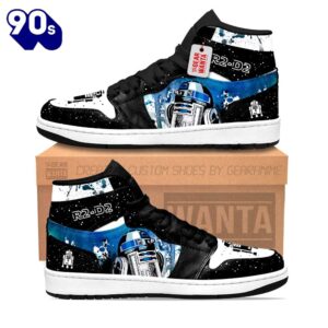 R2-D2 Star Wars J1 Shoes Custom Sneakers