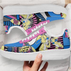 Rabbit Winnie The Pooh Air Sneakers Custom Comic Shoes