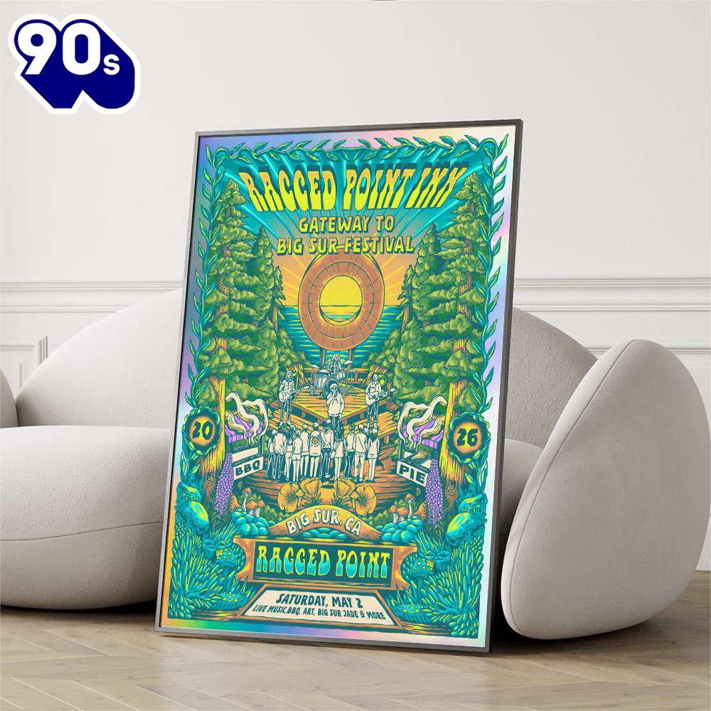 Ragged Point Inn Gateway To Big Sur Festival Big Sur, CA 2026 Poster Ragged Point Inn Gateway To Big Sur Festival Big Sur, CA 2026 Poster