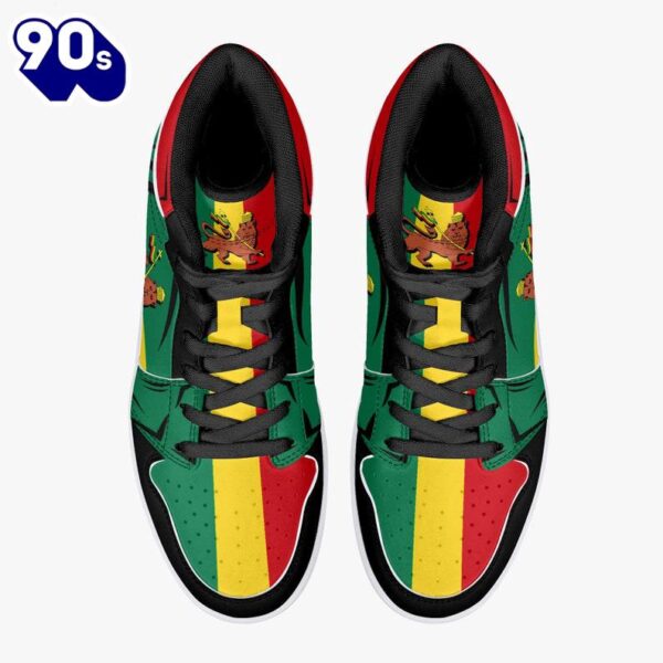 Rastafari Lion Of Judah JD1 Sneakers Custom Country