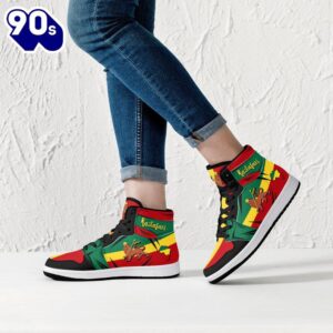 Rastafari Lion Of Judah JD1 Sneakers Custom Country