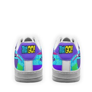 Raven Air Sneakers Custom Teen Titan Go Cartoon Shoes
