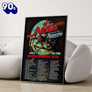 Raven Lunatics North America Tour 2026 Poster