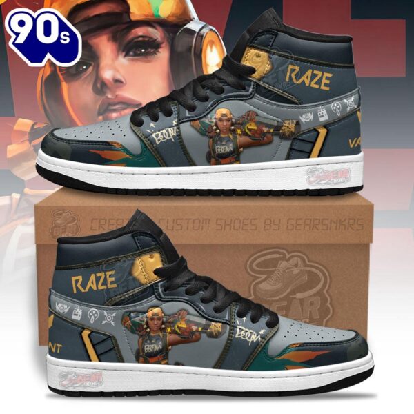 Raze Valorant Agent Shoes Custom For Gamer