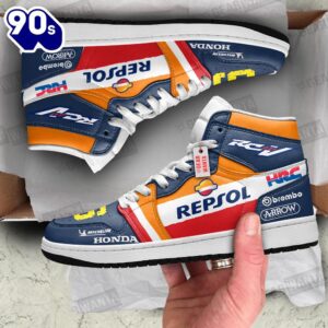 RC211V Moto Custom J1 Shoes Custom Sneakers For Fans