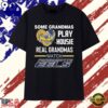 Real Grandmas Watch Parramatta Eels Rugby League Fans Graphic T Shirt, Viral 2D Graphic Tee