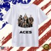 Real Women Love Basketball Smart Women Love The Las Vegas Aces 2026 T Shirt , Viral 2D Graphic Tee