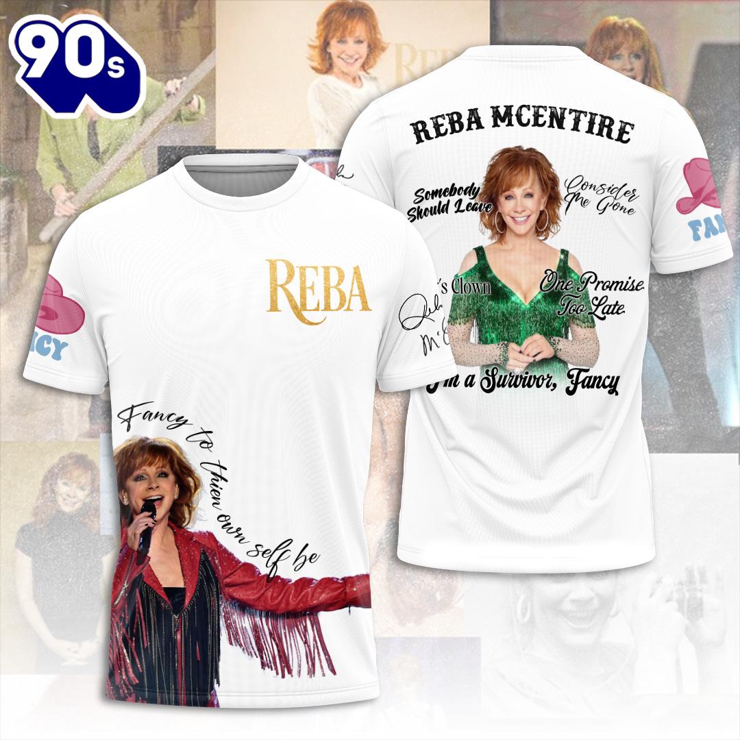 Reba McEntire 3D Apparel Gift For Fans Rock Music 3D Shirt Reba McEntire 3D Apparel Gift For Fans Rock Music 3D Shirt