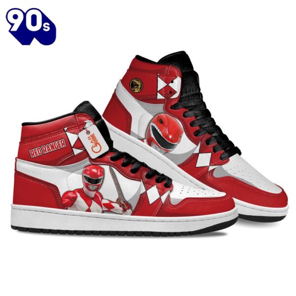 Red Ranger J1 Sneakers Custom Movies Shoes
