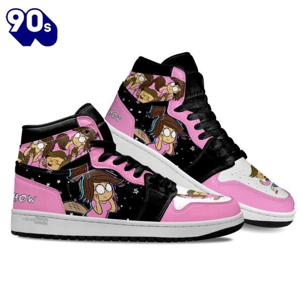 Regular Show Eileen Roberts Shoes Custom Sneakers For Cartoon Fans