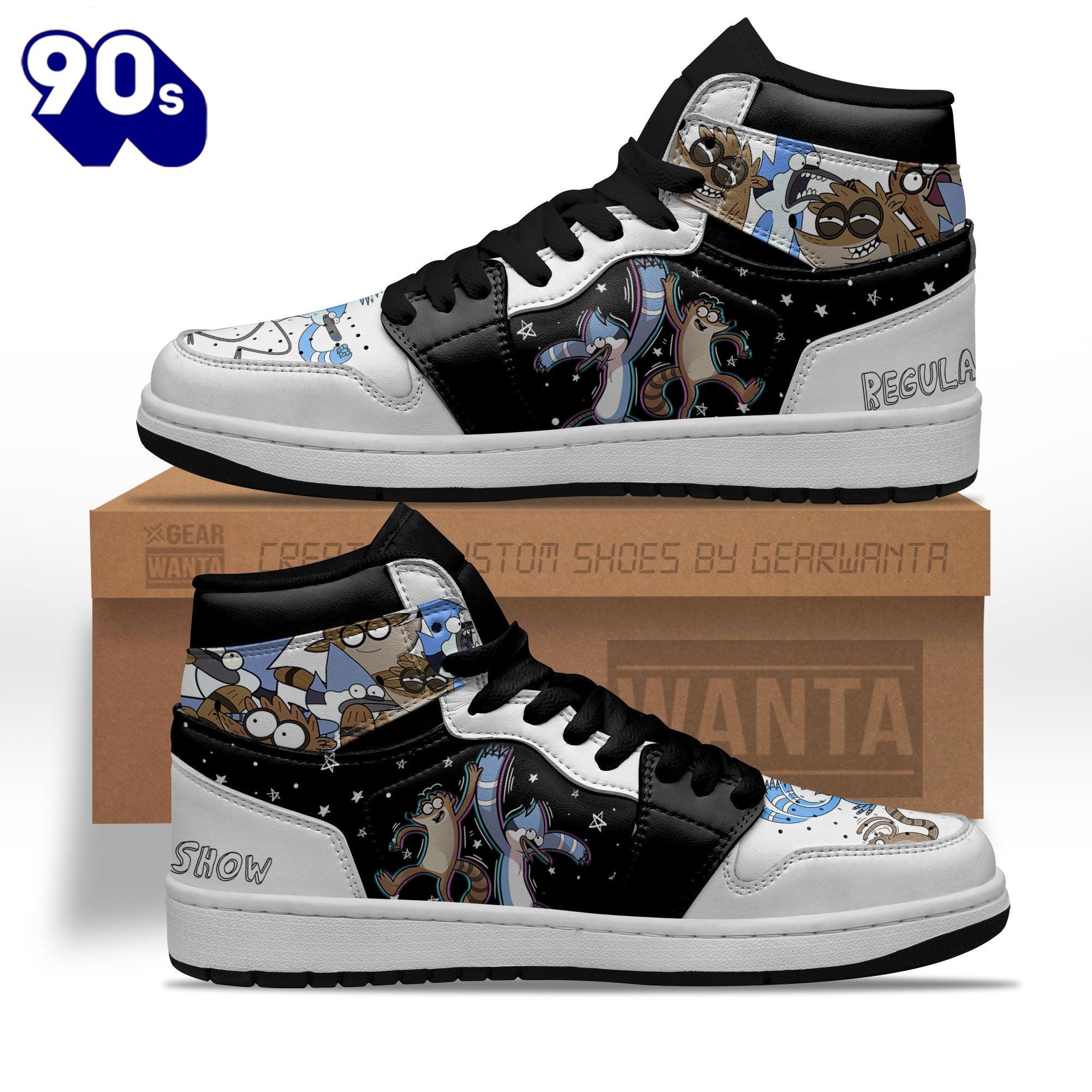 Regular Show Mordecai and Rigby Shoes Custom Regular Show Mordecai and Rigby Shoes Custom