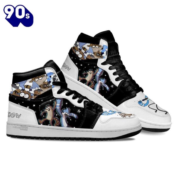 Regular Show Mordecai and Rigby Shoes Custom