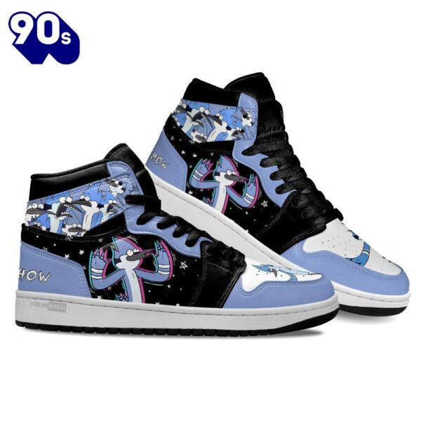 Regular Show Mordecai Shoes Custom Sneakers For Cartoon Fans