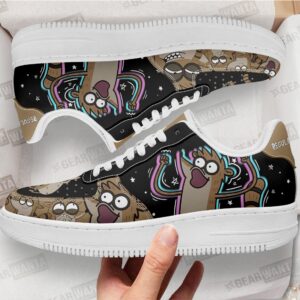 Regular Show Rigby Air Sneakers Custom Shoes 3 Regular Show Rigby Air Sneakers Custom Shoes