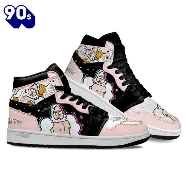 Regular Show Skips Walks Shoes Custom Sneakers Funny