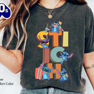 Retro Disney Stitch Comfort Colors&hellip;