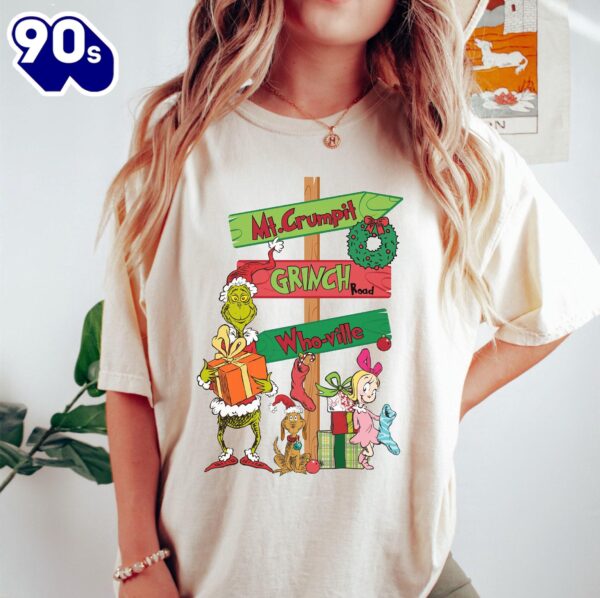 Retro Grinch Road Christmas Shirt
